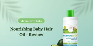 Mama Earth Nourishing Baby Hair Oil Review