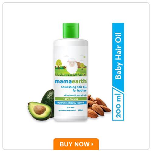 Mama Earth Nourishing Baby Hair Oil