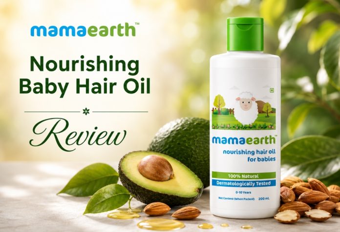Mamaearth Nourishing Baby Hair Oil