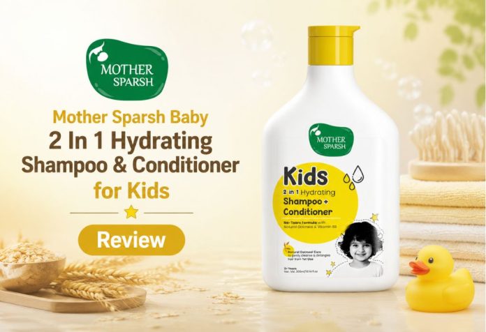 Mother Sparsh Baby 2 In 1 Hydrating Shampoo & Conditioner for Kids