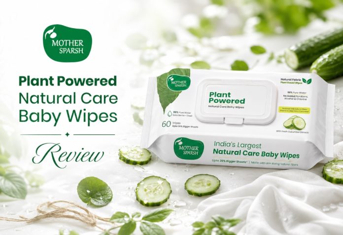 Mother Sparsh Baby Plant Powered Natural Baby Wipes
