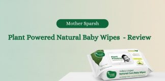 Mother Sparsh Plant Powered Natural Baby Wipes - Review