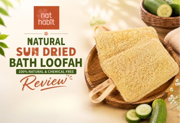 Nat Habit Natural Sun Dried Bath Loofah - Review