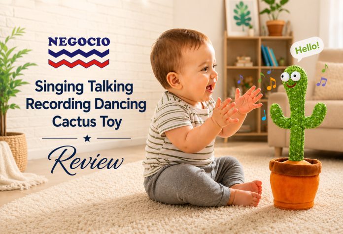 Negocio Singing Talking Recording Dancing Cactus Toy – Review