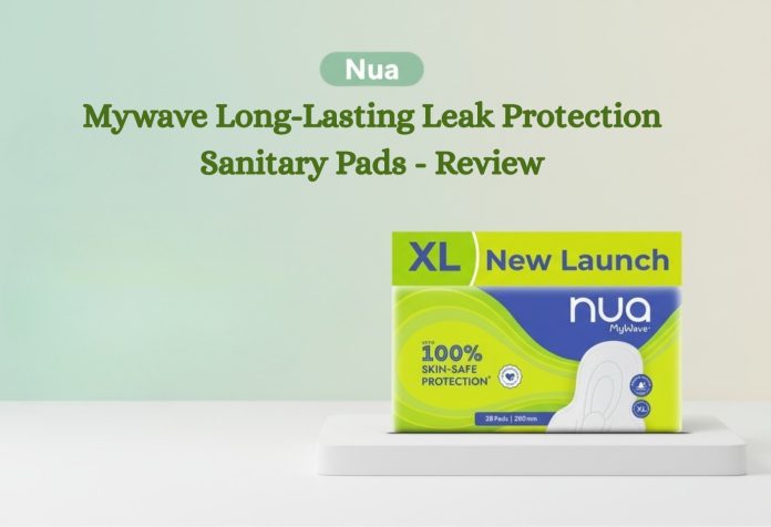 Nua Mywave Long-Lasting Leak Protection Sanitary Pads - Review