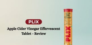 PLIX Apple Cider Vinegar Effervescent Tablet - Review