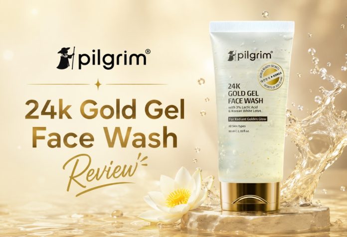 Pilgrim 24k Gold Gel Face Wash