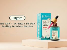 Pilgrim 25% AHA + 2 2 BHA +5 PHA Peeling Solution for Face -Review
