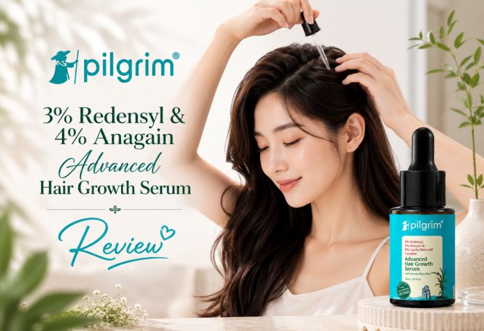 Pilgrim 3% Redensyl & 4% Anagain Advanced Hair Growth Serum – Review