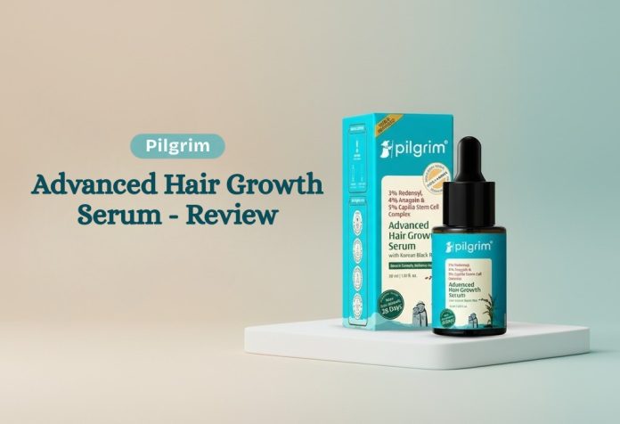 Pilgrim Advanced Hair Growth Serum - Review