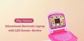 Play Nation Educational Electronic Laptop with LED Screen