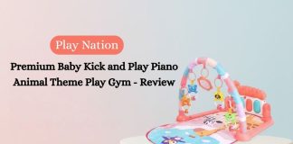 Play Nation Premium Baby Kick and Play Piano Animal Theme Play Gym - Review