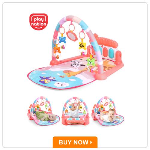 Play Nation Premium Baby Kick and Play Piano Peach Play Gym