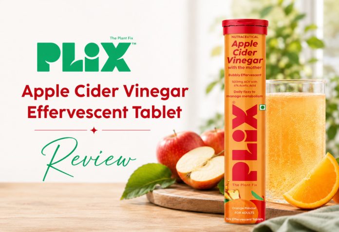 Plix Apple Cider Vinegar Effervescent Tablet - Review