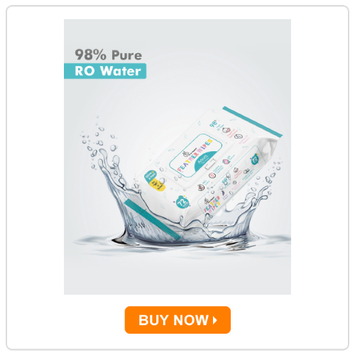 R for Rabbit Feather Aqua Wipes 