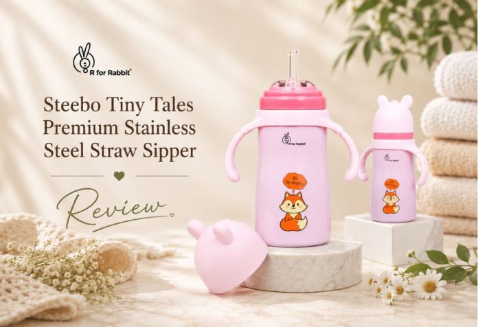 R for Rabbit Steebo Tiny Tales Premium Stainless Steel Straw Sipper - Review