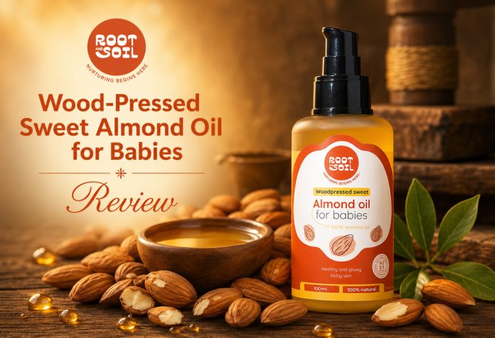 ROOT and SOIL Wood-Pressed Sweet Almond Oil