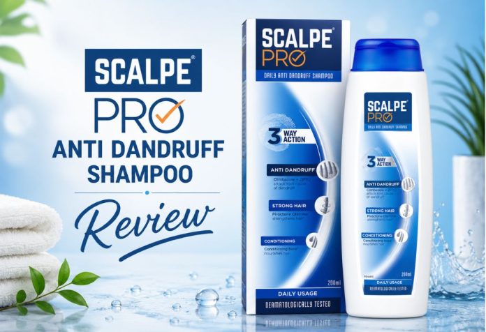 Scalpe Pro Anti Dandruff Shampoo - Review