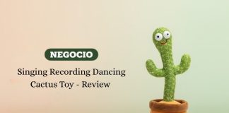 Negocio Singing Talking Recording Dancing Cactus Toy - Review