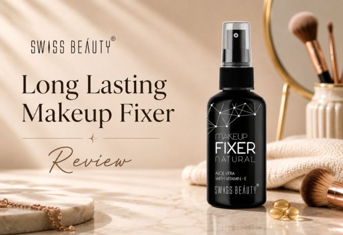Swiss Beauty Long Lasting Makeup Fixer Spray - Review