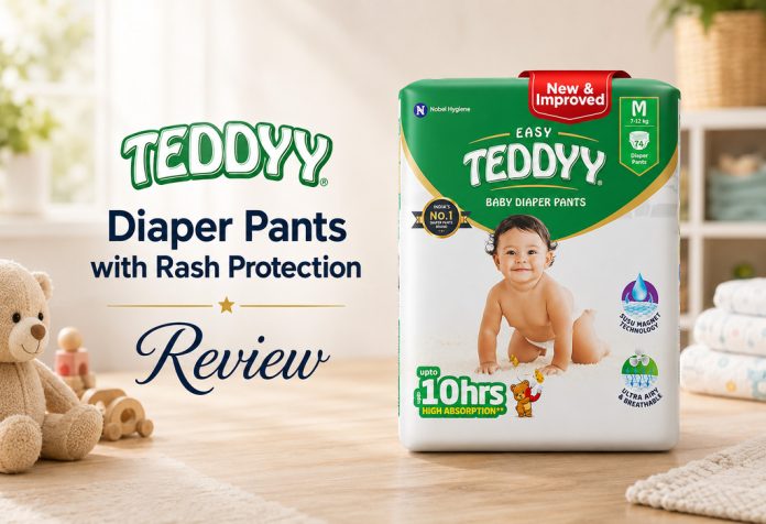 Teddyy Easy Diaper Pants with Rash Protection - Review