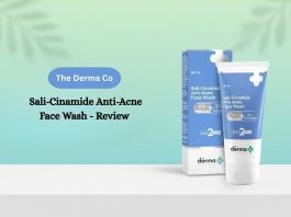 The Derma Co. Sali-Cinamide Anti-Acne Face Wash - Review