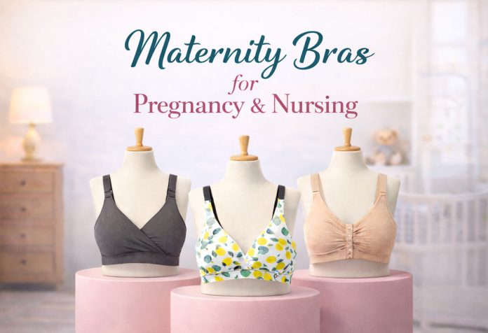 Top 10 Maternity Bras for Pregnancy & Nursing Support