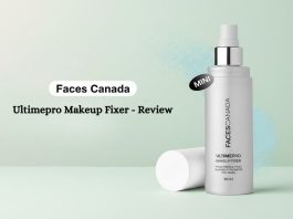 Faces Canada Ultimepro Makeup Fixer – Review