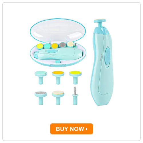 YAMAMA Baby Electric Safe Nail Clipper Trimmer Set - Review