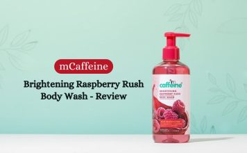mCaffeine Brightening Raspberry Rush Body Wash - Review