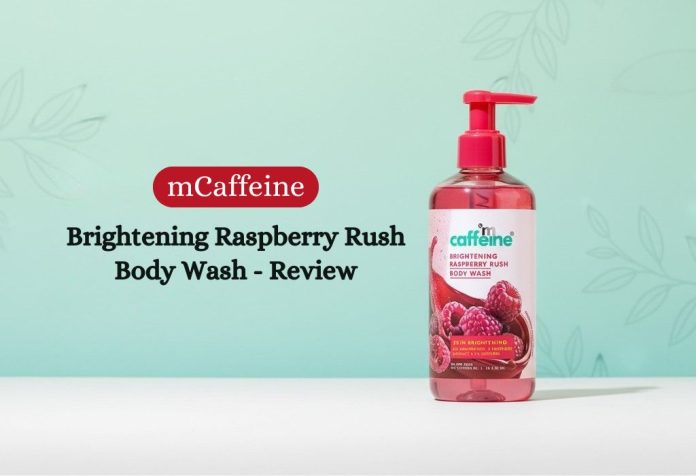 mCaffeine Brightening Raspberry Rush Body Wash - Review