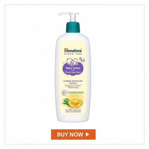 Himalaya Baby Lotion with Pure Cow Ghee - Review