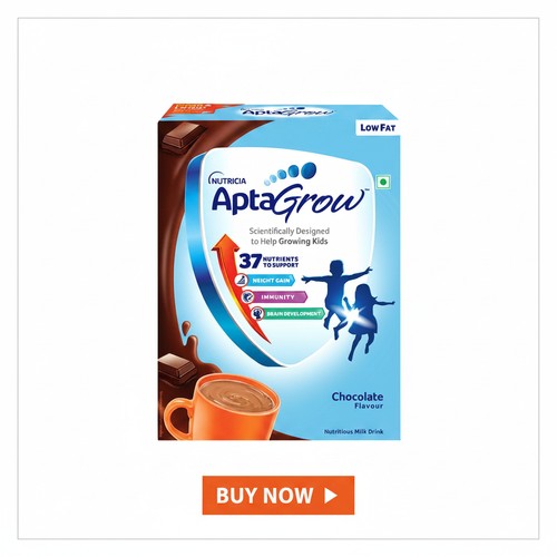 AptaGrow Nutrition Milk Drink Powder Chocolate Flavour
