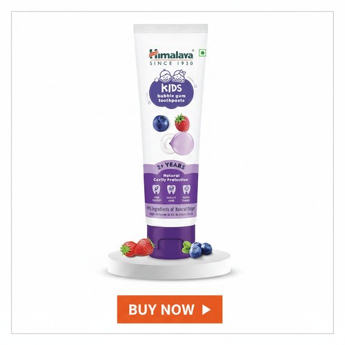 Himalaya Kids Bubble Gum Toothpaste - Review