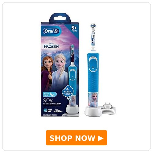Oral-B Kids Electric Toothbrush Featuring Frozen Characters