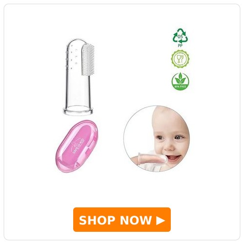 Safe-O-Kid Soft Silicone Finger Brush
