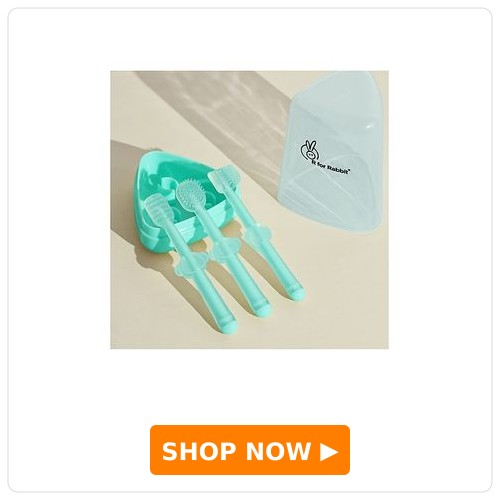 R For Rabbit Tiny Smiles Pixie Baby Toothbrush