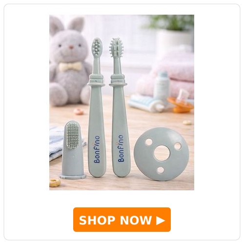 Bonfino Tiny Smile 3-in-1 Brushing Kit
