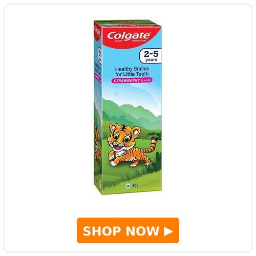 Colgate Baby Strawberry Flavour Toothpaste
