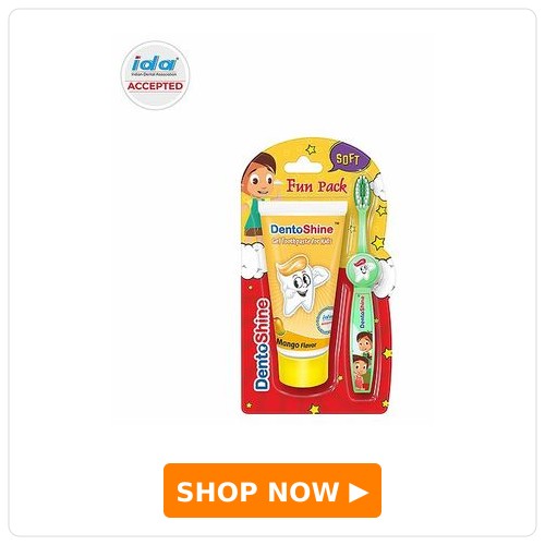 DentoShine Kids Fun Pack Mango