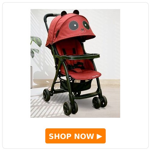 ANGELS & MICE Panda Baby Stroller