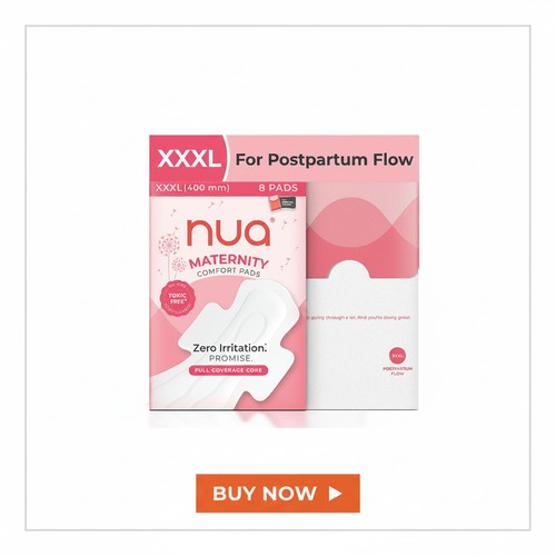 Nua Ultra Safe Maternity Pads - Review 