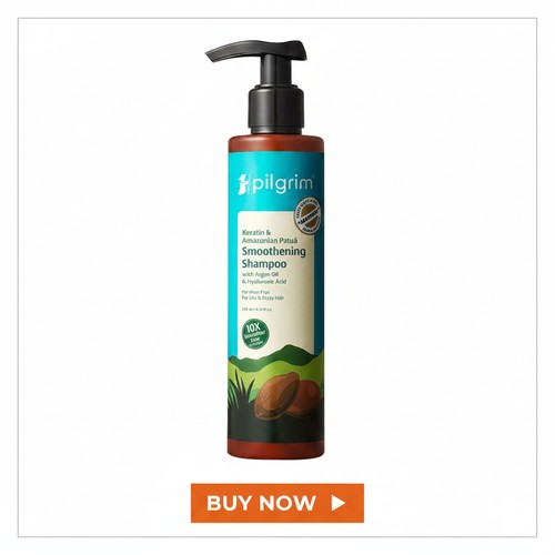 Pilgrim Patua & Keratin Hair Smoothening Shampoo - Review
