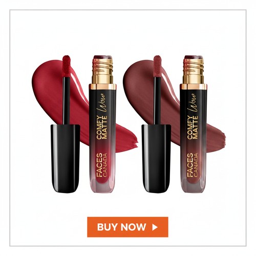 Faces Canada Comfy Matte Wow Liquid Lipstick The Bold Edit - Review Faces Canada Comfy Matte Wow Liquid Lipstick The Bold Edit - Review