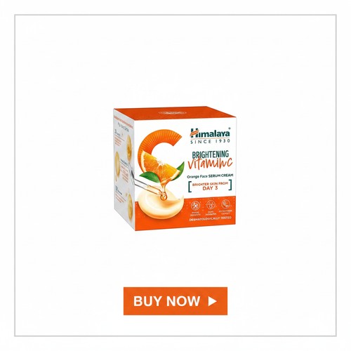 Himalaya Brightening Vitamin C Orange Face Serum Cream - Review Himalaya Brightening Vitamin C Orange Face Serum Cream - Review
