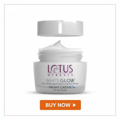 Lotus Herbals WhiteGlow Nourishing Night Cream - Review Lotus Herbals WhiteGlow Nourishing Night Cream - Review