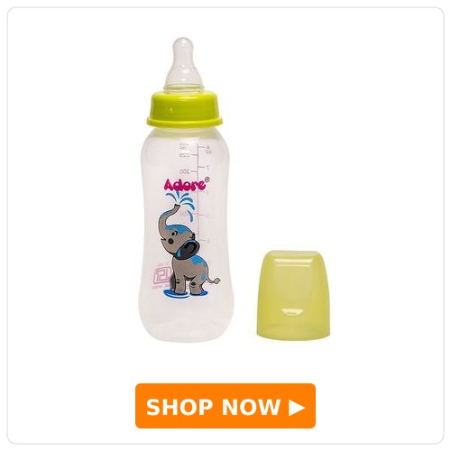 Adore Jungle Bay 2 Stage Narrow Neck Feeding Bottle Adore Jungle Bay 2 Stage Narrow Neck Feeding Bottle