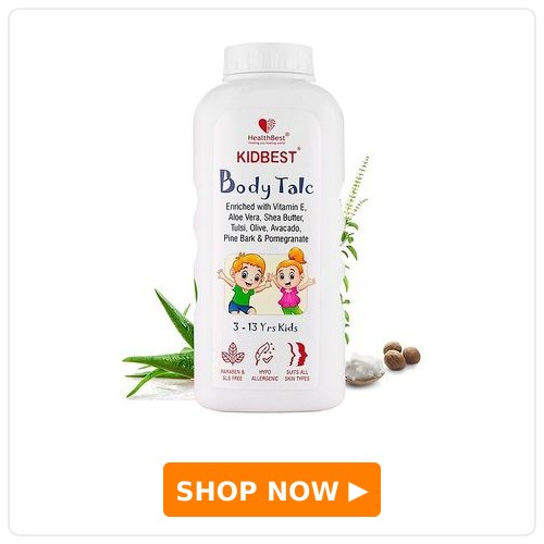 Healthbest Kids Body Talc Powder Healthbest Kids Body Talc Powder