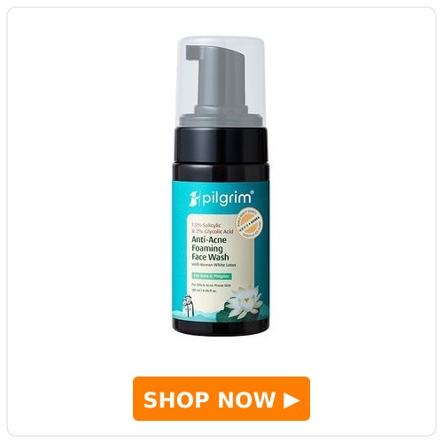 Pilgrim Korean Foaming Face Wash