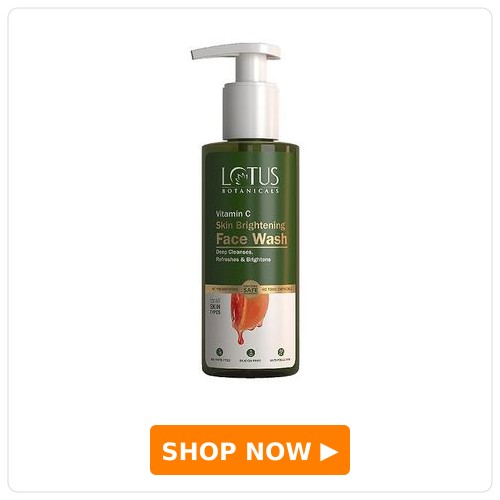 Lotus Botanicals Vitamin C Skin Brightening Face Wash